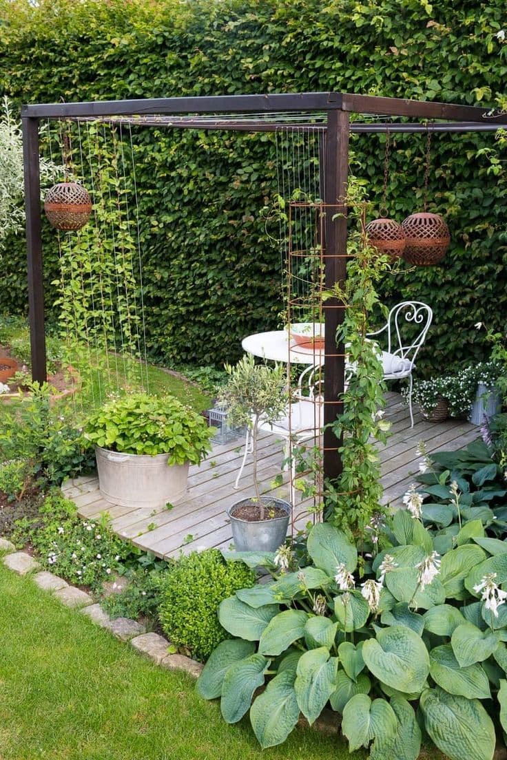 Metal fabrication Garden Structure project by Welldone Metalworks Ahmedabad