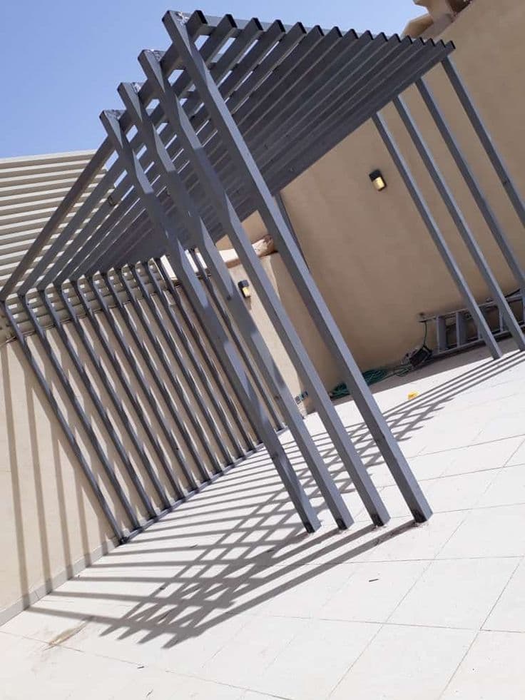 Metal fabrication Gazebo Structure project by Welldone Metalworks Ahmedabad