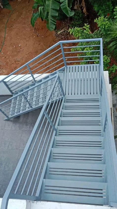 Metal fabrication Railing Structure project by Welldone Metalworks Ahmedabad