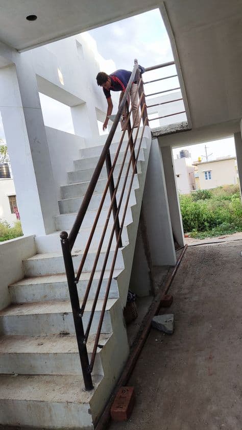 Gates and railing work. fabrication work - Welldone Metalworks